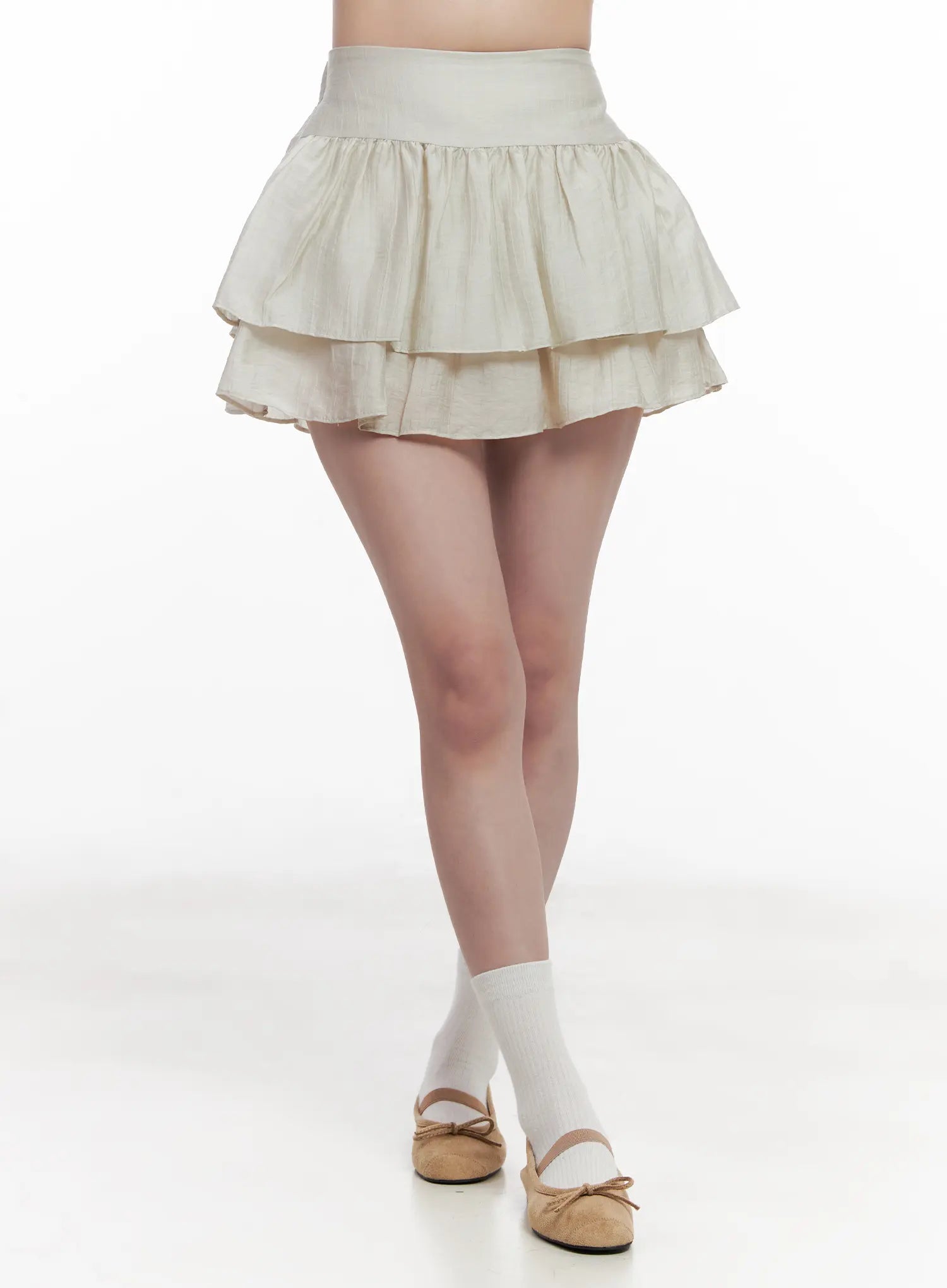 Tiered Frill Mini Skirt CL515