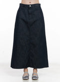 Side-Slit Long Skirt CL523