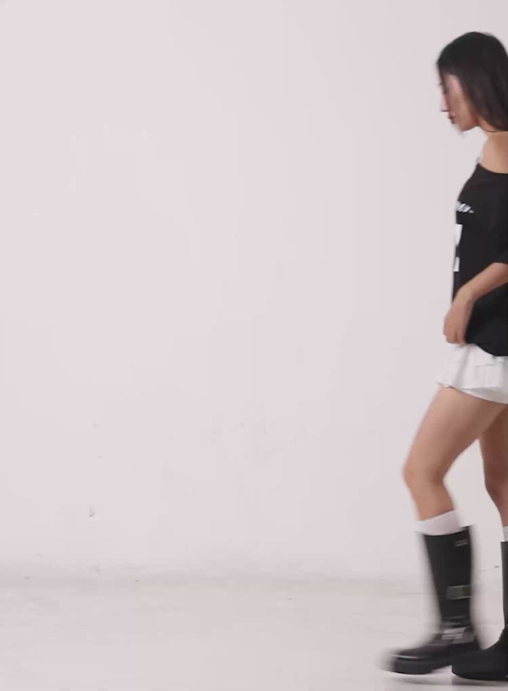 Tiered Ruffle Mini Skirt CL518